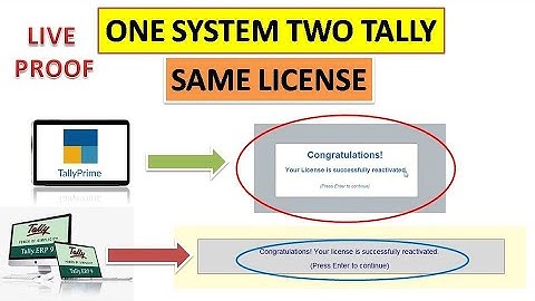 How To Run Two Tally in one System | Same Serial Number | Tally ERP 9 & Tallyprime one system