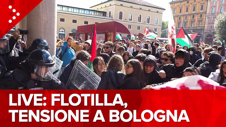 LIVE Bologna, scontri davanti alla stazione dopo il blocco della Flotilla: diretta video