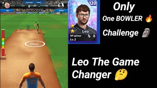 LEO ONE ☝️ Bowler Challenge ☠️ LEO THE GAME CHANGER  🔥 How to ball With Leo 😲 💡 screenshot 2