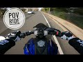 Yamaha MT-07 Toce exhaust POV Ride