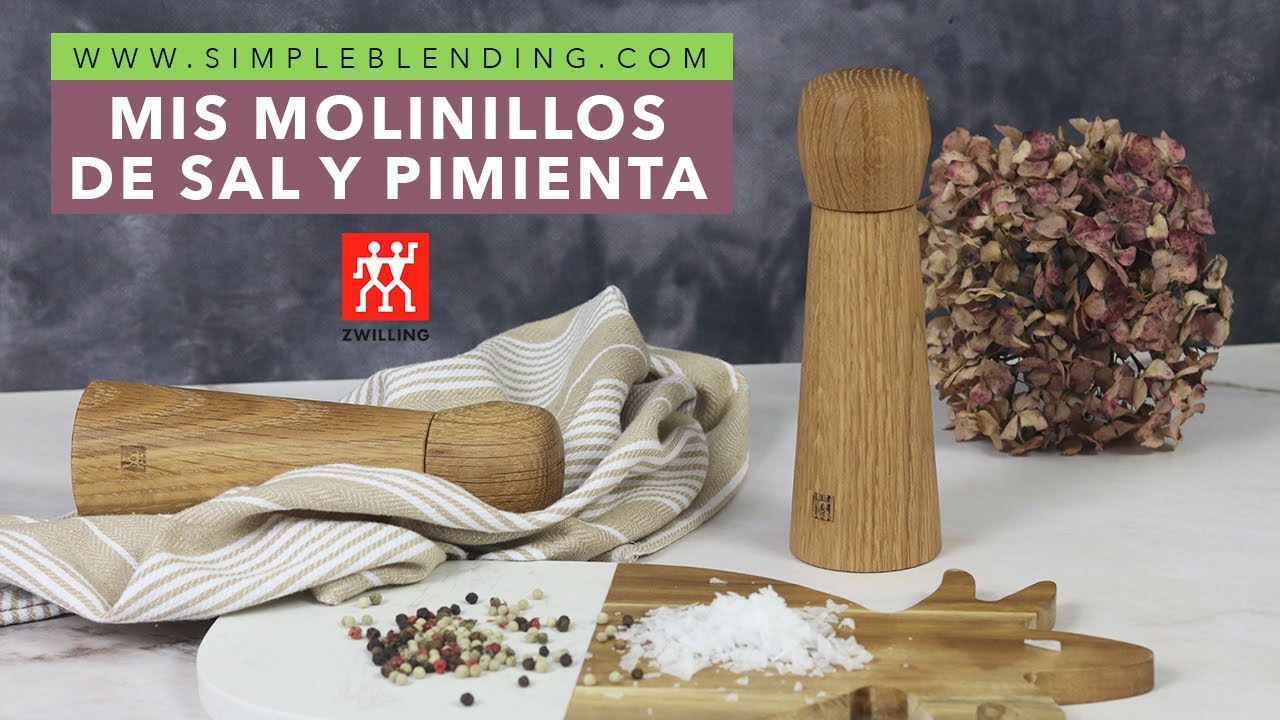 MIS MOLINILLOS DE SAL Y PIMIENTA ZWILLING | Molinillos de especias de calidad | Especias molidas