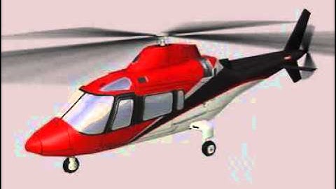 Agusta Helicopter V4 3D model from CGTrader.com