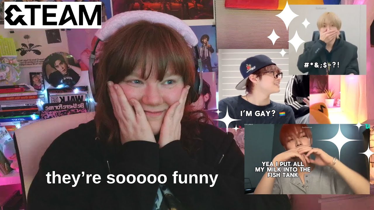 Reacting to &team funny moments for the first time! 