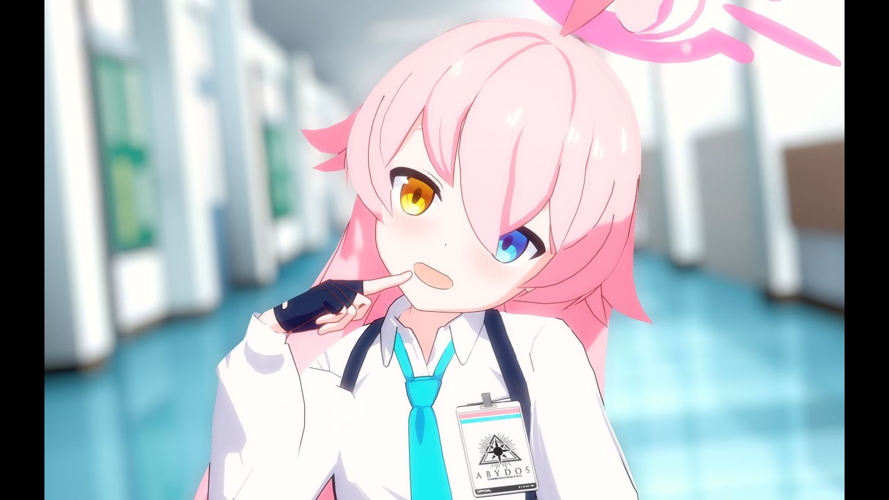 Blue Archive MMD／4K／60FPS】Takanashi Hoshino【Cynical