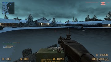 CS:S Zombie Mod by ElitE HunterZ - zm_eh_tr_crystal_lake_xmas ~ (Nova HunterZ player)