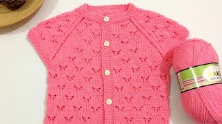 Kelebek Örgü Modeli ile Bebek Yeleği Nasıl Yapılır? (Baştan Sona Anlatım) sevgililer günü