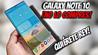 NO COMPRES EL SAMSUNG NOTE 10 EN 2023 ¡SIN VER ESTE VIDEO! (Fallas en el samsung note 10)