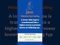 . "Type Casting in Java Explained in 60 Seconds!"