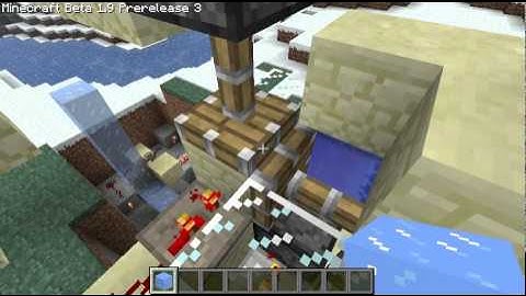 Automatic Ice Generator - Minecraft