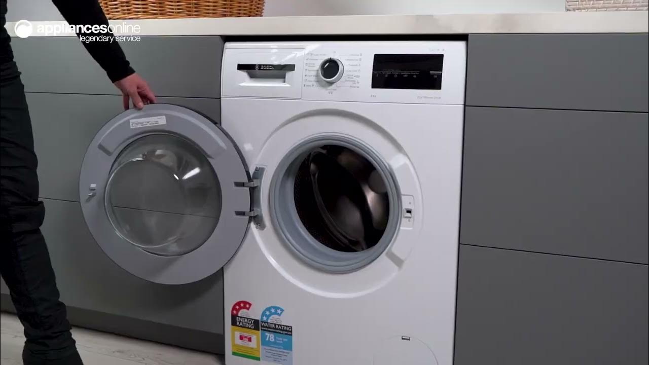 Product Review Bosch Serie 4 8kg Front Loader Washing Machine