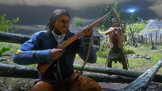 Wapiti Indians vs Cuban Military | Red Dead Redemption 2 NPC Wars 116