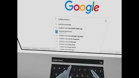 VR Hand Tracking Web Browser V1