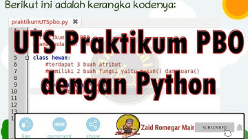UTS Praktek PBO dengan Python