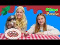 Assistant Makes Slime Pasta for Funny Dog Waffles and her first customer