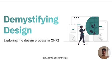 OpenMRS: OHRI Design process deep dive