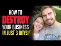 How to DESTROY Your Business in Just 3 Days! The Tale of Copper Stallion Media