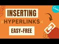 How to insert HYPERLINKS in Canva | Clickable Links #canva #canvatutorial