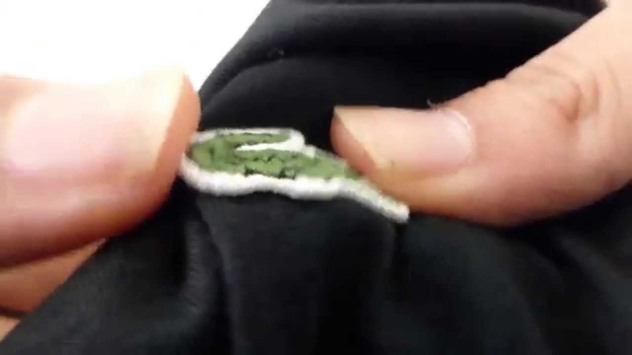 lacoste t shirt original vs fake