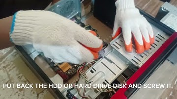 DISASSEMBLE AND ASSEMBLE OF  COMPUTER SYSTEM PT IN ICT(PRIMO C DEUS AND PAUL PATRICK SORIANO)