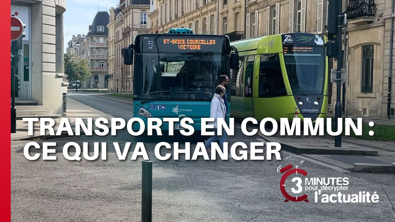 Transports la nuit, bus à la campagne : qu'est-ce qui va changer dans le Grand Reims ? 🚌