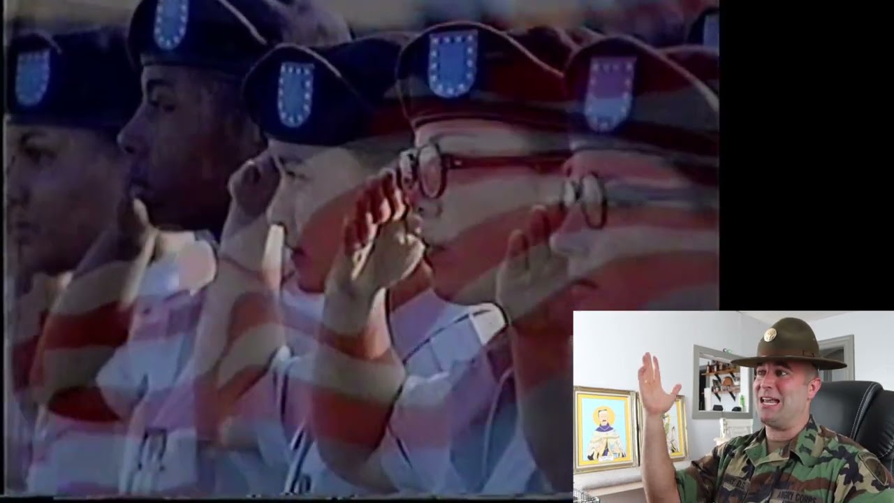 Drill SGT Breaks Down HIS OWN Basic Training Video