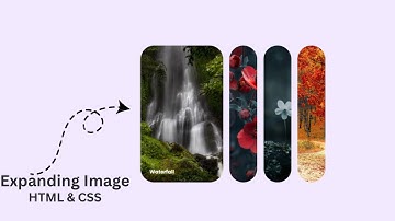 How To Create Expanding Image Gallery Using HTML And CSS ❤️ @mrcodebox33