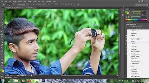 Photoshop Tutorial Easy Make Colors Autumn Effect Soft Skin 2018