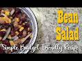 Simple Bean Salad from the Pantry
