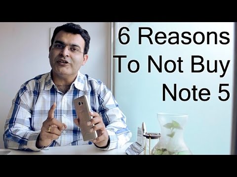 6 Reasons To Not Buy Samsung Galaxy Note 5- Long Term Review