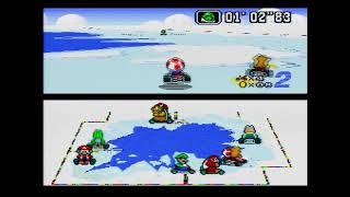 SFC マリオカート150cc 魂のバニラレイク