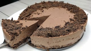Chocolate Mousse Cake Recipe | Arzina Recipe