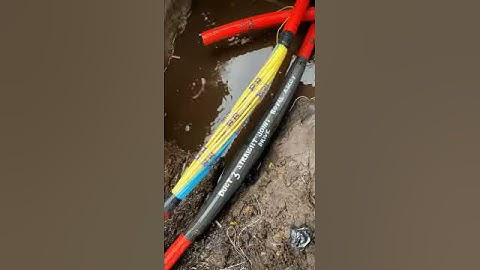 Third part of jointing the 24 ways multiduct