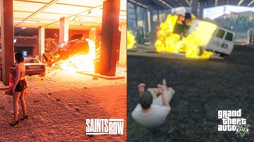 GTA 5 vs Saints Row 2022 - Details Comparison
