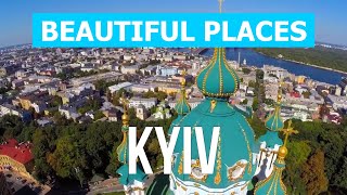 City of Kyiv best places to visit | Trip, views, holiday, scenery, rest | Ukraine 4k drone by Beautiful Places 482 views 4 months ago 1 minute, 34 seconds