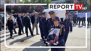 Ceremonia e lamtumirës/ Polici i vrarë në Fier përcillet në banesën e fundit! Autori vetëdorëzohet