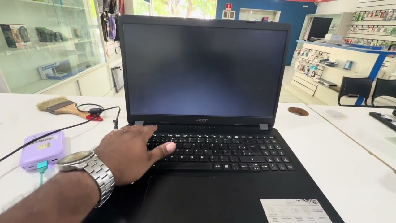 SSD no Acer aspire 5 - YouTube
