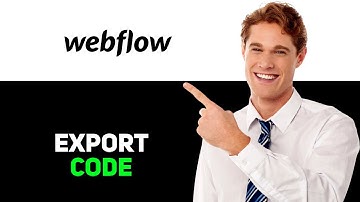 How to Export Code in Webflow 2025