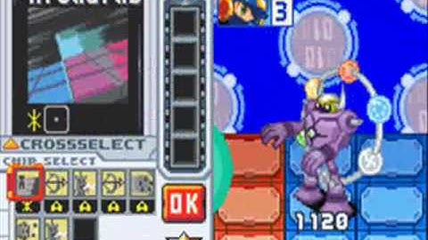Megaman Battle Network 6 Cybeast Gregar - Elementman SP