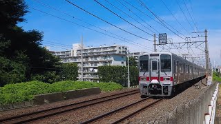 [元伊勢崎線の地下鉄規格車] 東武30000系 東上線普通池袋行き 柳瀬川(TJ-15)～志木(TJ-14)