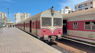 رحلة كاملة في قطار ابو قير من ابو قير إلى محطة مصر ٢٠٢٣ - Full trip in Abu Qir train 2023
