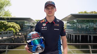 Max Verstappen - USA 2024 Helmet