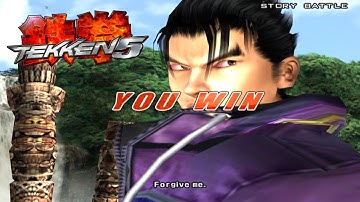 PS2 Gameplay: Tekken 5 - Jin Kazama Story Mode (PCSX2 1.6.0 1080p60)