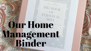 My Secret To A Clean And Organized Home | OUR HOME MANAGEMENT BINDER | The Pixie Planner