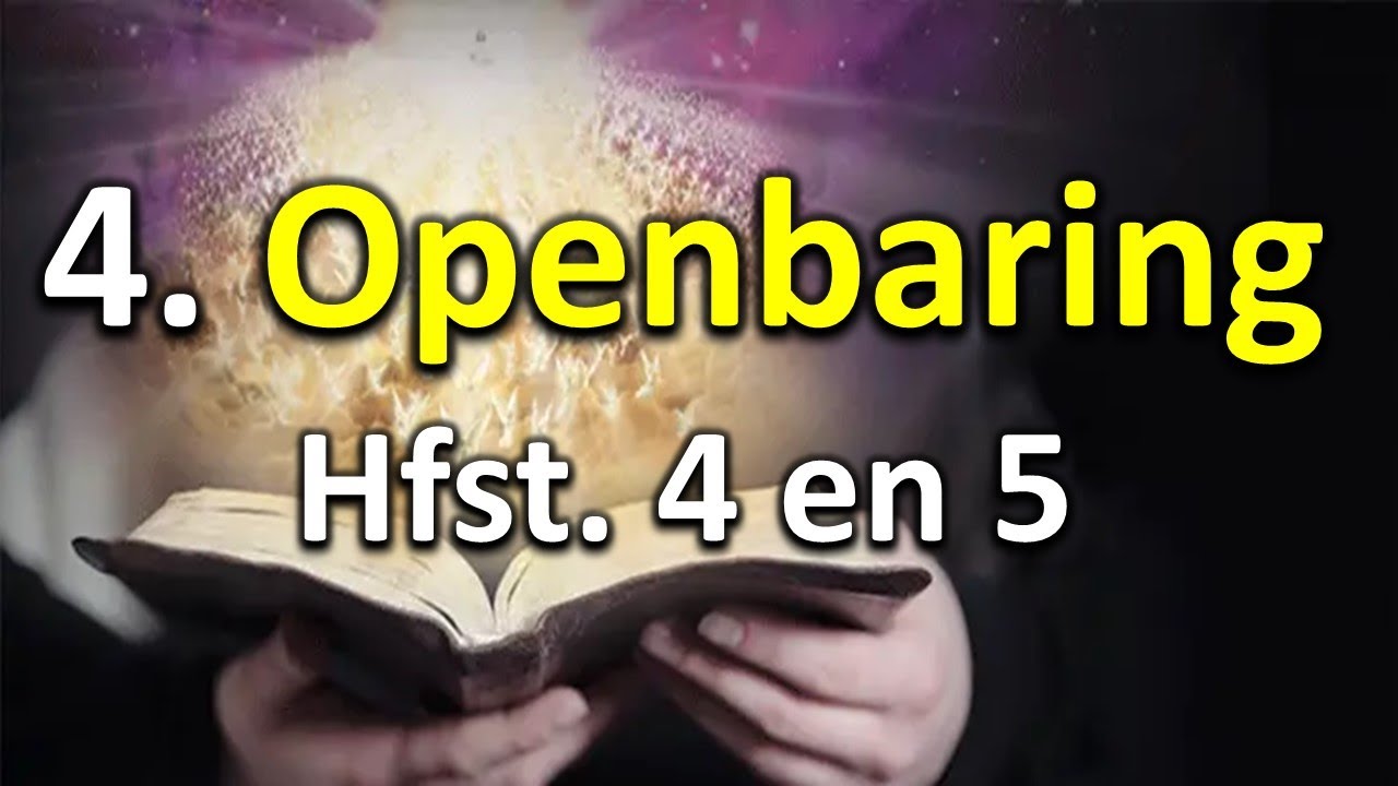 4. Op. hfst 4 en 5 - Aanbidding voor die Troon.