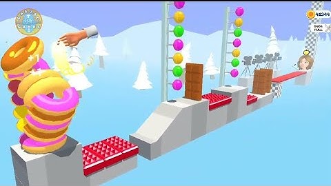 Slice it all! Very Satisfying donuts & Relaxing ASMR Sound | Slicing Games Android,ios All Level 143