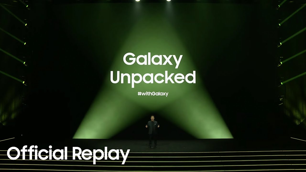 Come seguire unpacked Samsung Serie s23