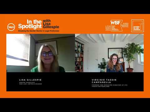 In conversation with Virginie Tassin Campanella at the Fireside Talk