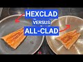 Hexclad vs allclad i tested them headtohead to see which cooks better