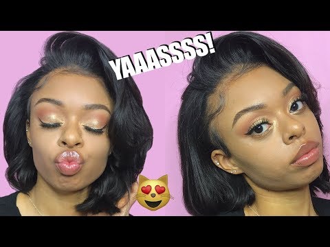 COMO CURL CABELO CURTO COM UM FERRO LISO