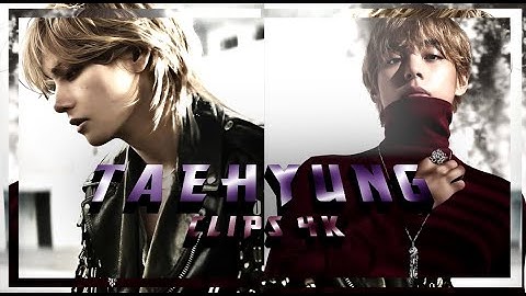taehyung clips for editing 4K